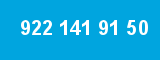 922 141 91 50